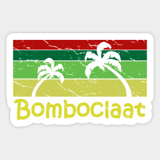 Bomboclaat Island Life Sticker